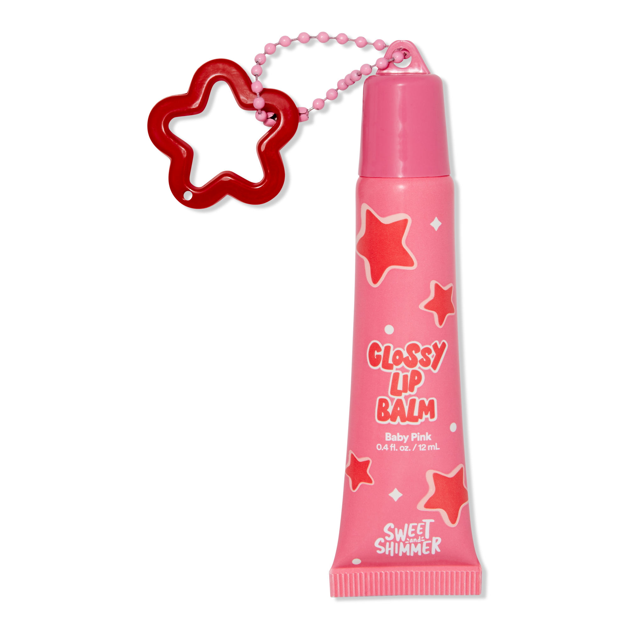 Sweet & Shimmer Baby Pink Glossy Lip Balm #1