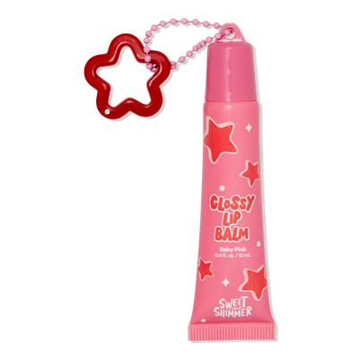 Sweet & Shimmer Baby Pink Glossy Lip Balm