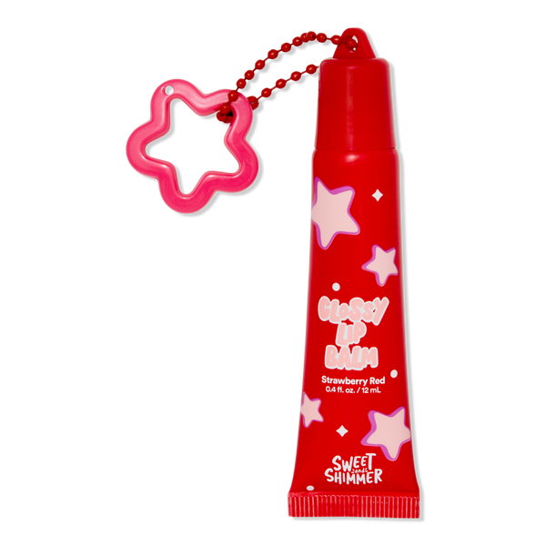 Sweet & Shimmer Strawberry Red Glossy Lip Balm #1