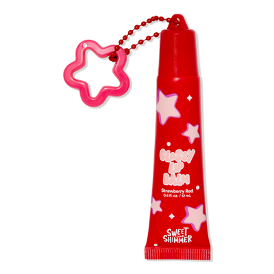Sweet & Shimmer Strawberry Red Glossy Lip Balm