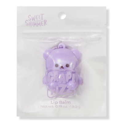 Sweet & Shimmer Grape Fizz Teddy Lip Balm