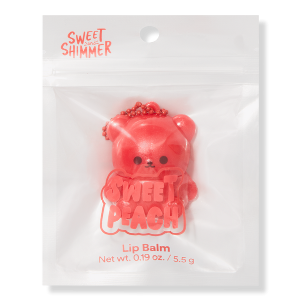 Sweet & Shimmer Sweet Peach Teddy Lip Balm #2