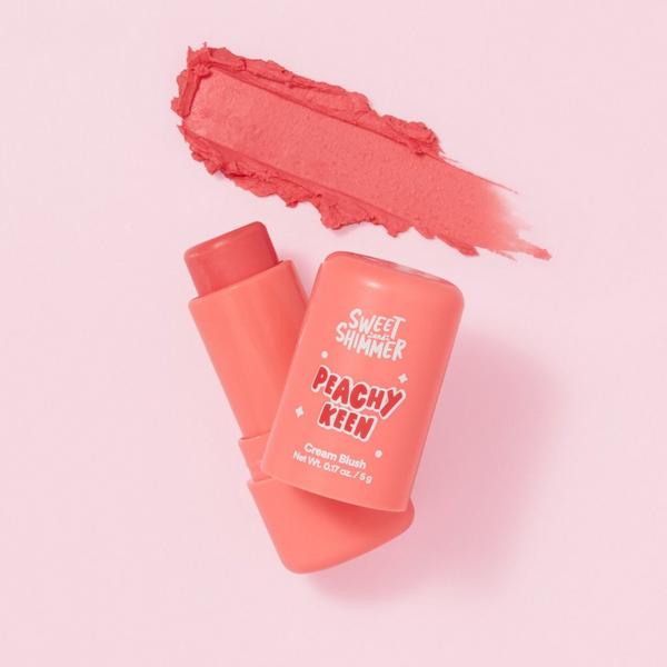 Sweet & Shimmer Peachy Keen Cream Blush Stick #2