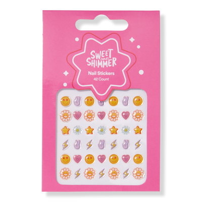 Sweet & Shimmer Nail Art Stickers