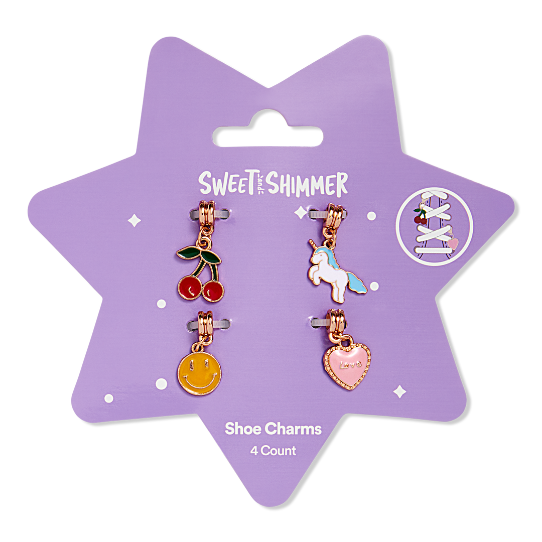Sweet & Shimmer Shoe Charms #1
