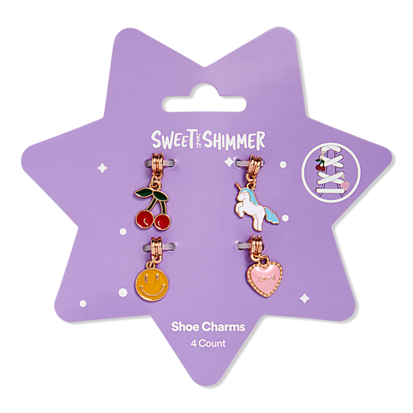 Sweet & Shimmer Shoe Charms #1