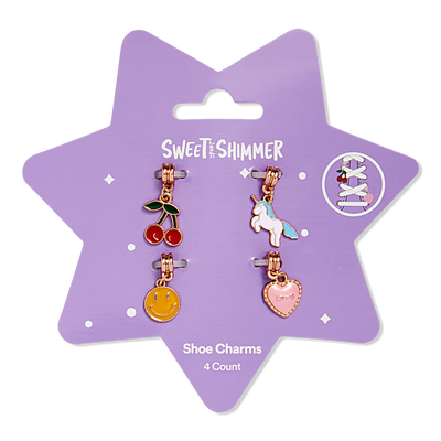 Sweet & Shimmer Shoe Charms