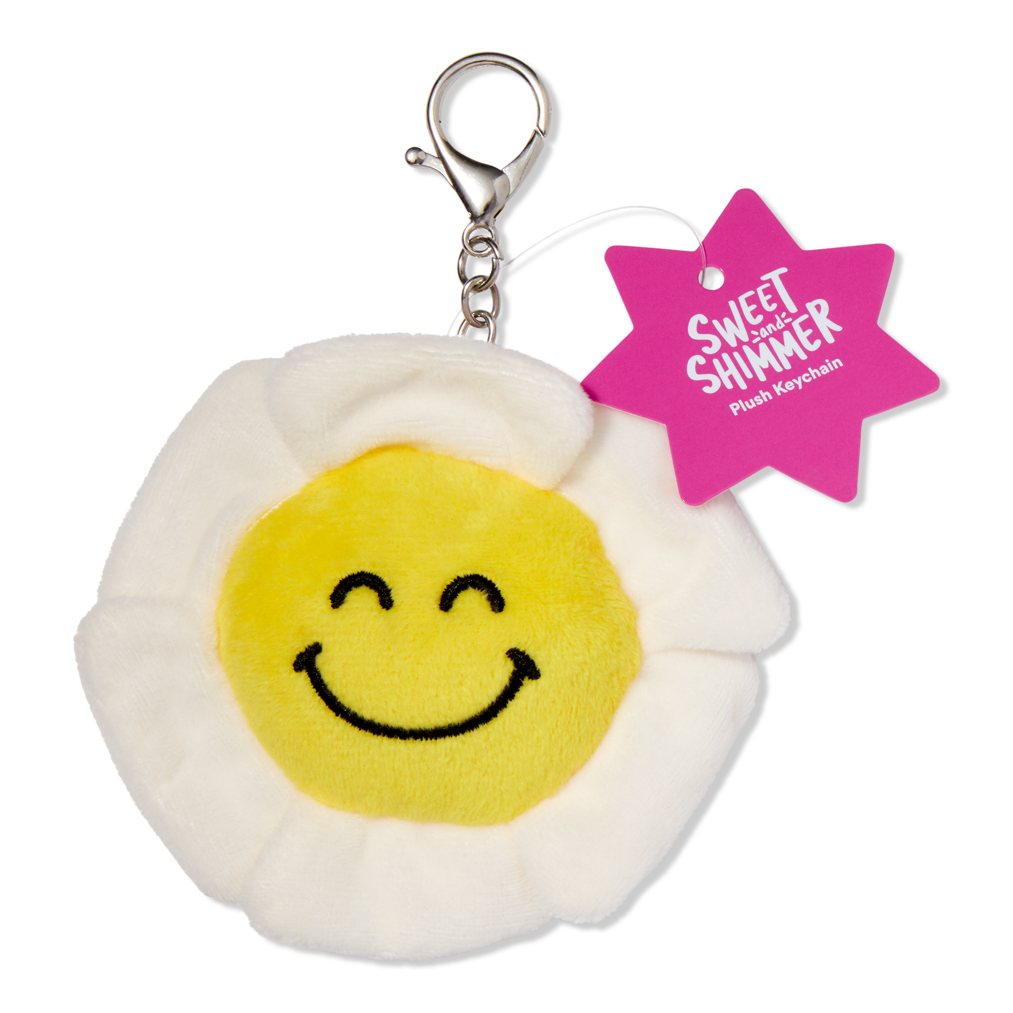 Sweet & Shimmer Daisy Plush Keychain #1