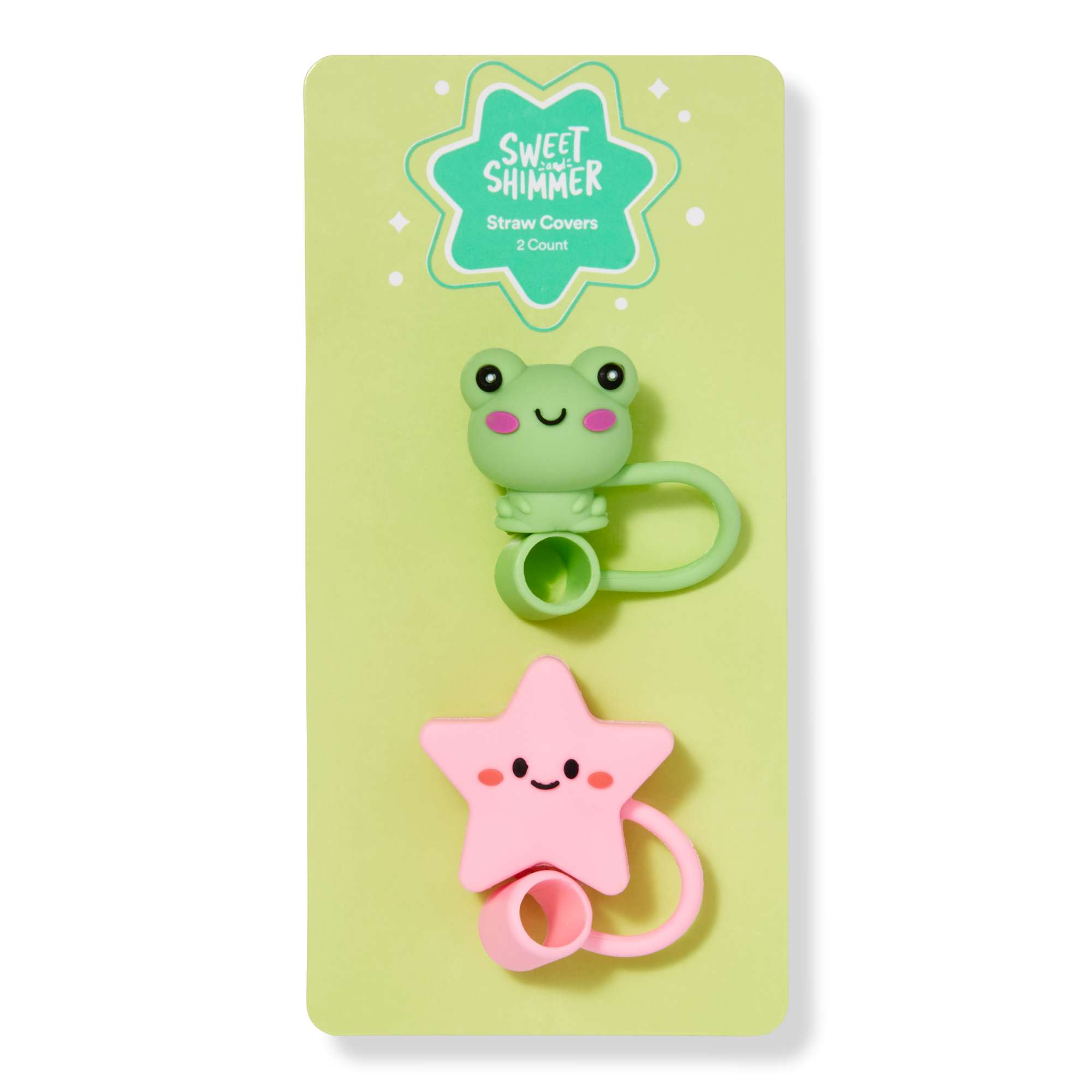 Sweet & Shimmer Straw Cover Duo #1