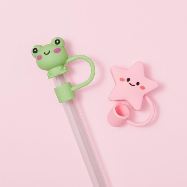 Sweet & Shimmer Straw Cover Duo #2