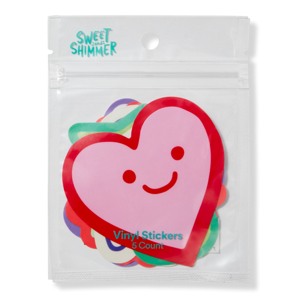 Sweet & Shimmer Vinyl Stickers #1