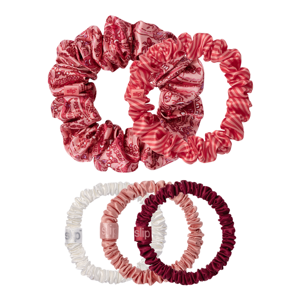Pure Silk Assorted Scrunchies - Harriet