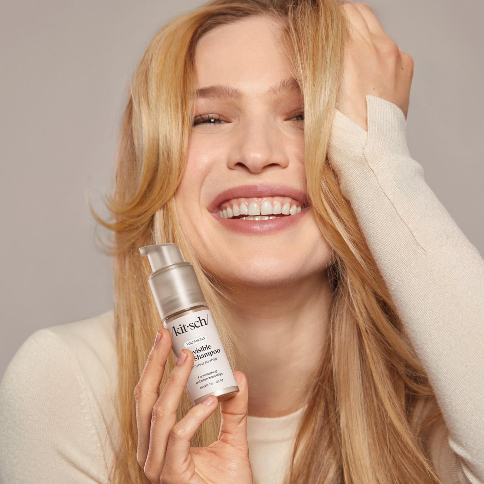 Volumizing Rice Protein Dry Shampoo - Light Tinted