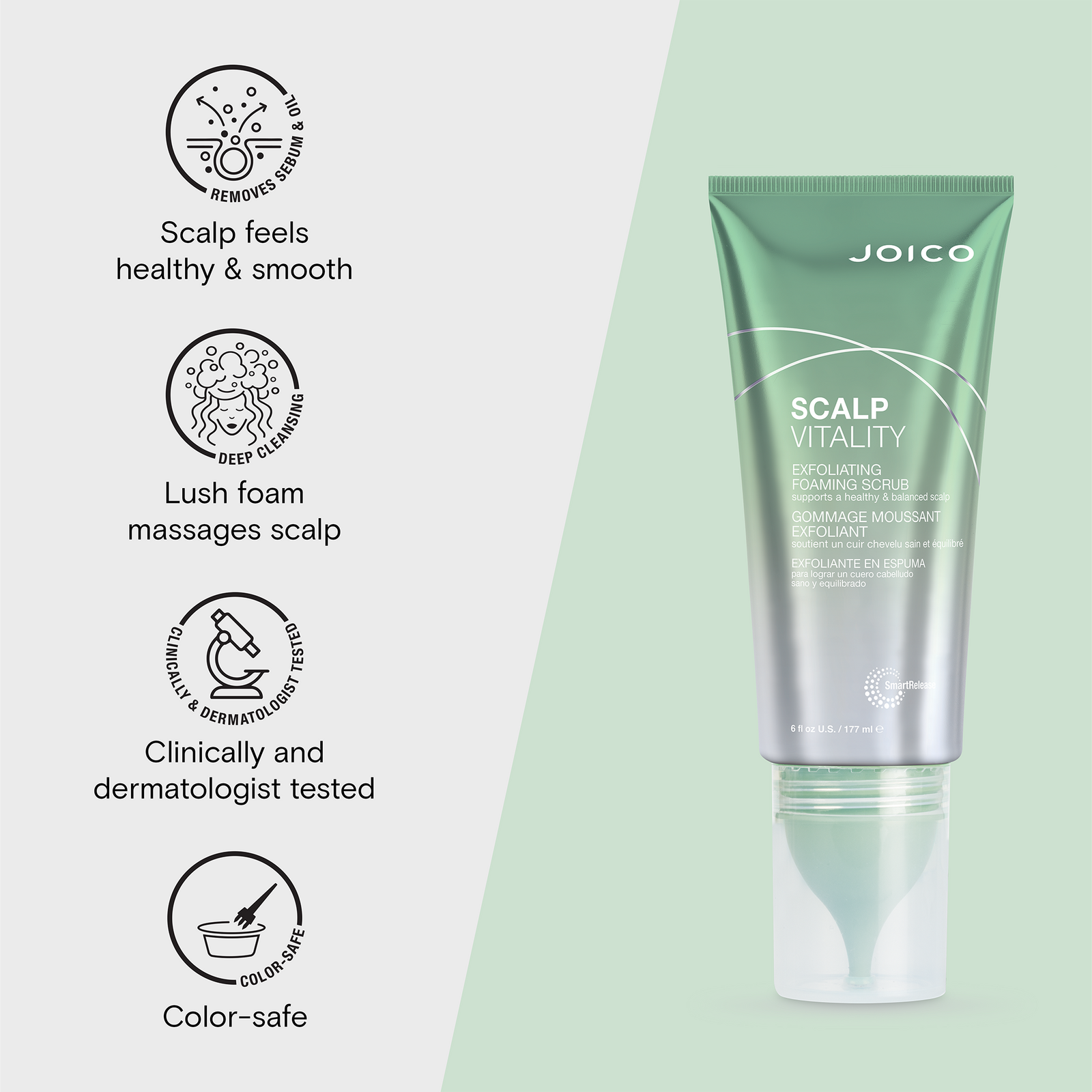 Scalp Vitality Exfoliating Foaming Scrub