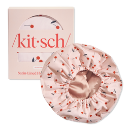 Kitsch Satin-Lined Flexi Shower Cap