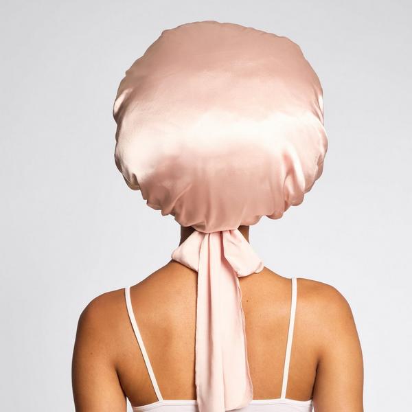 Kitsch Adjustable Oversized Satin Bonnet #6