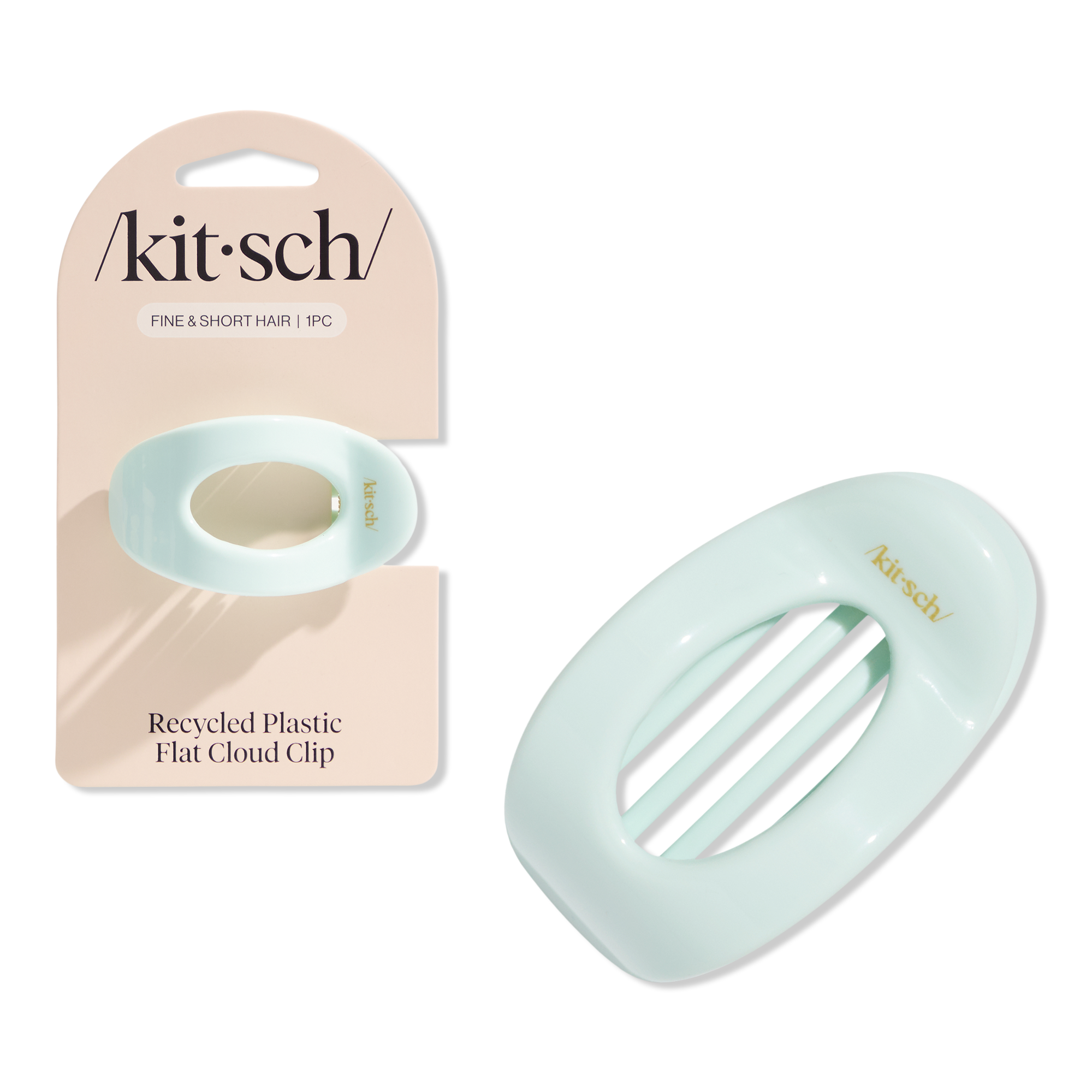 Kitsch Small Cloud Flat Claw Clip #1