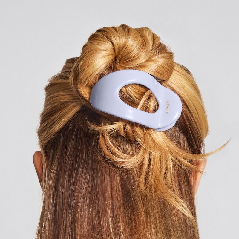 Kitsch Medium Cloud Flat Claw Clip #6