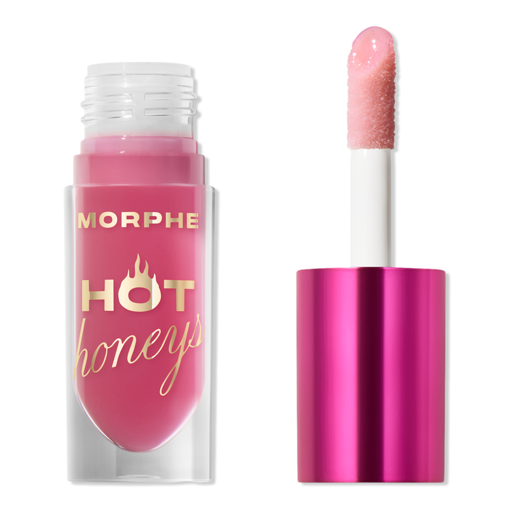 Morphe Hot Honeys Plumping Lip Oil - Hive Mentality In Brown