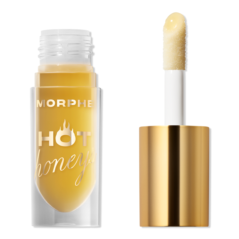 Morphe Hot Honeys Plumping Lip Oil - Golden Rule In Gold