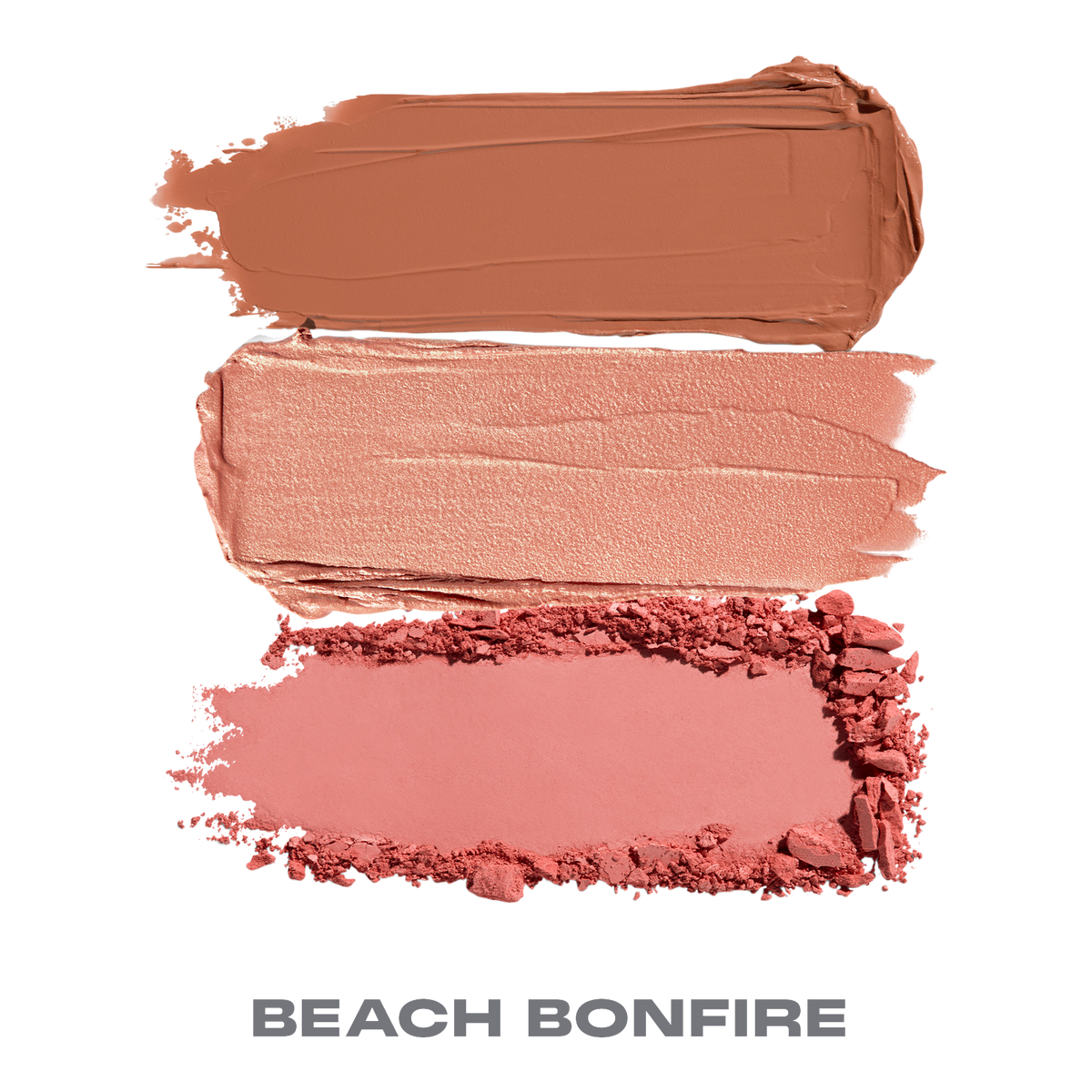 Cheek Thrills Multi-Finish Face Trio - Beach Bonfire