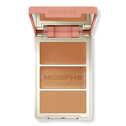 Morphe Cheek Thrills Multi-Finish Face Trio - Sunset Swim