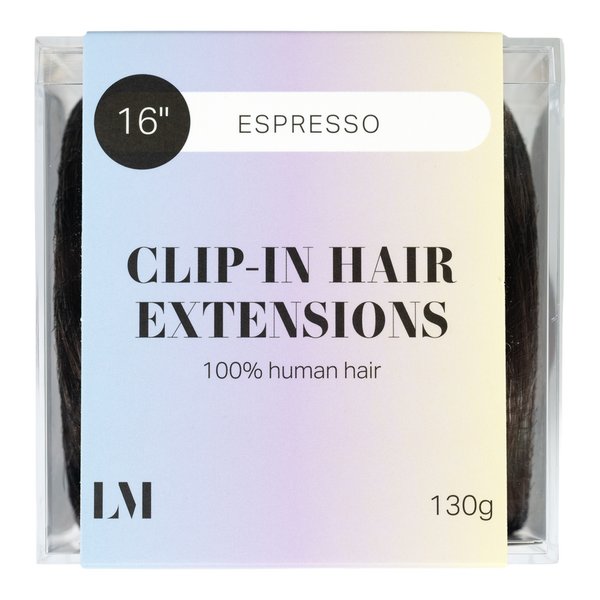 Locks & Mane 16" Clip-in Human Hair Extensions #3