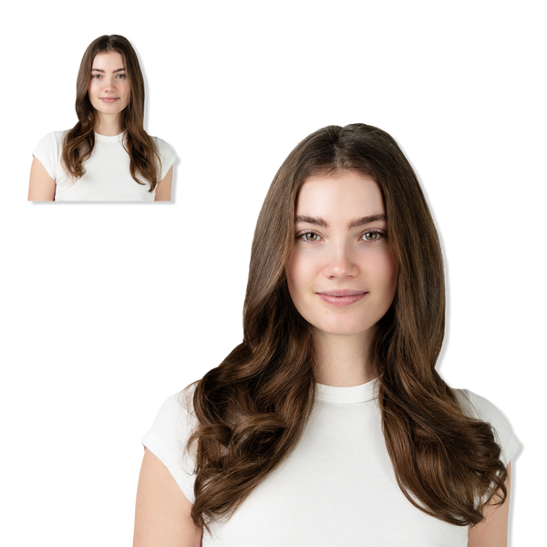 Locks & Mane 16" Clip-in Human Hair Extensions #1