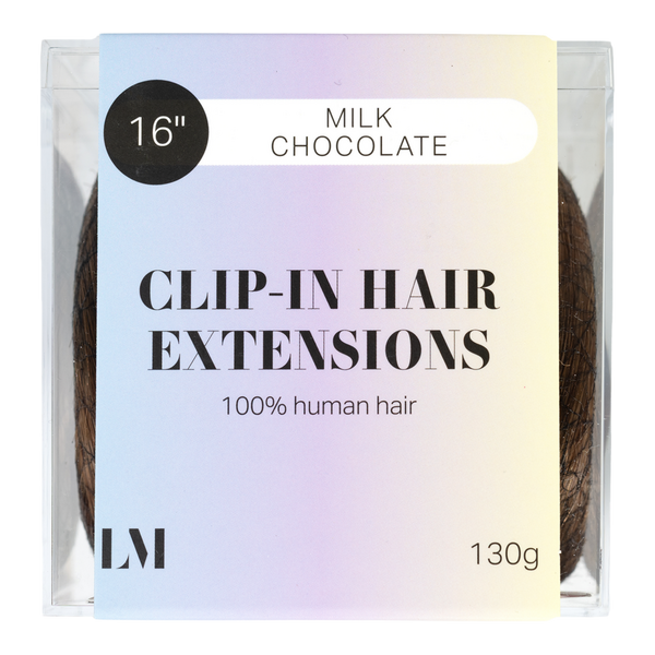 Locks & Mane 16" Clip-in Human Hair Extensions #3