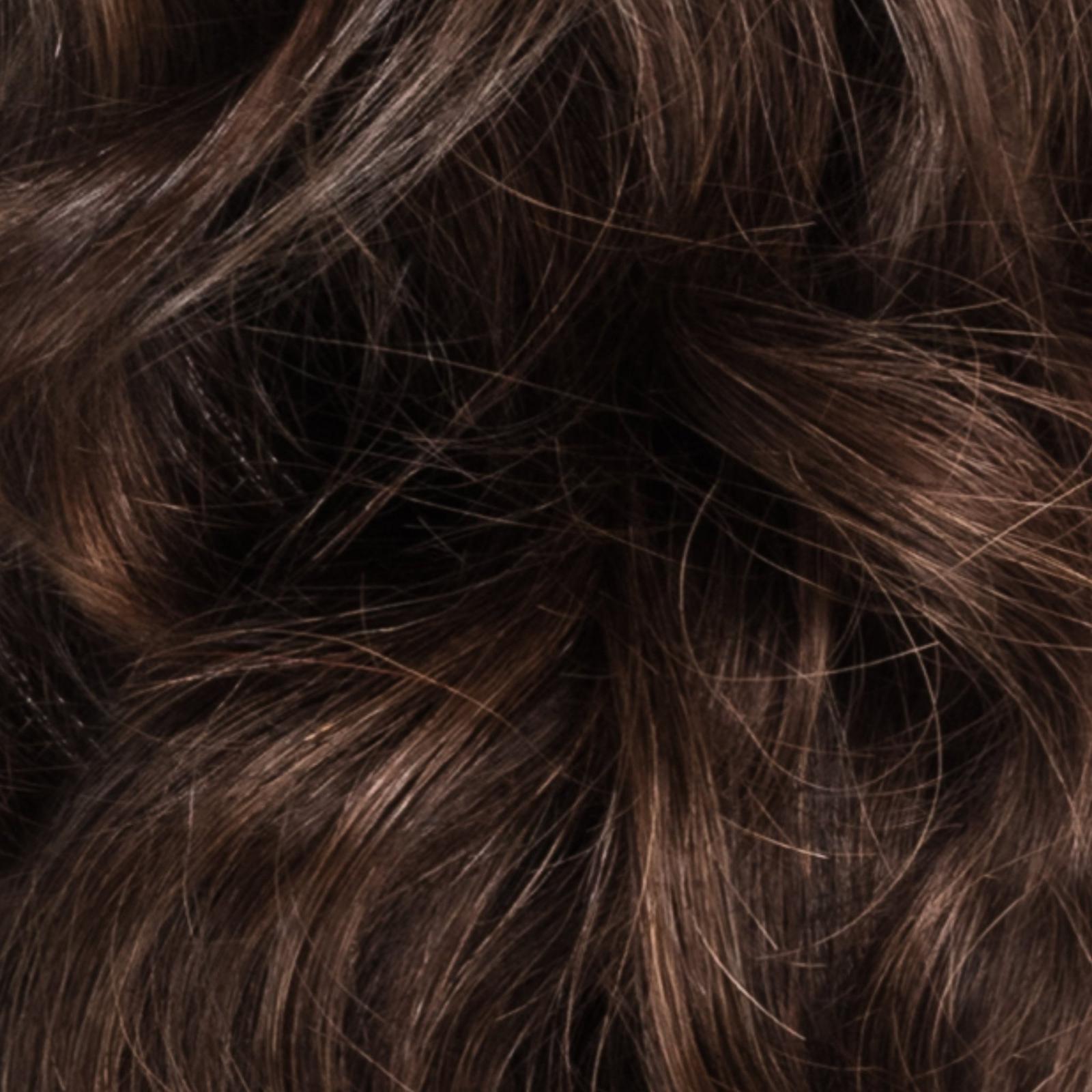 16" Clip-in Human Hair Extensions - Milk Chocolate