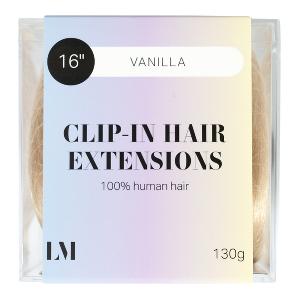 Locks & Mane 16" Clip-in Human Hair Extensions #3