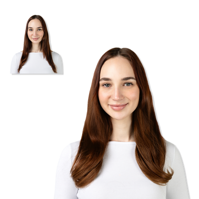 Locks & Mane 16" Clip-in Human Hair Extensions