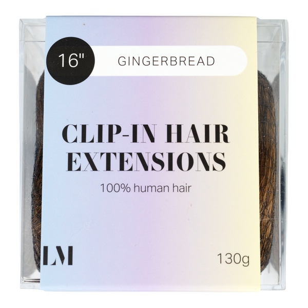 Locks & Mane 16" Clip-in Human Hair Extensions #3