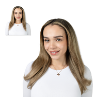 16" Clip-in Human Hair Extensions