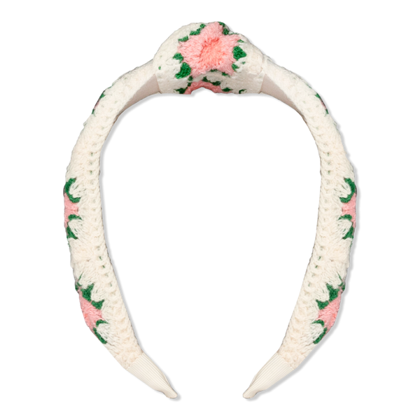 Locks & Mane Crochet Flower Headband #1