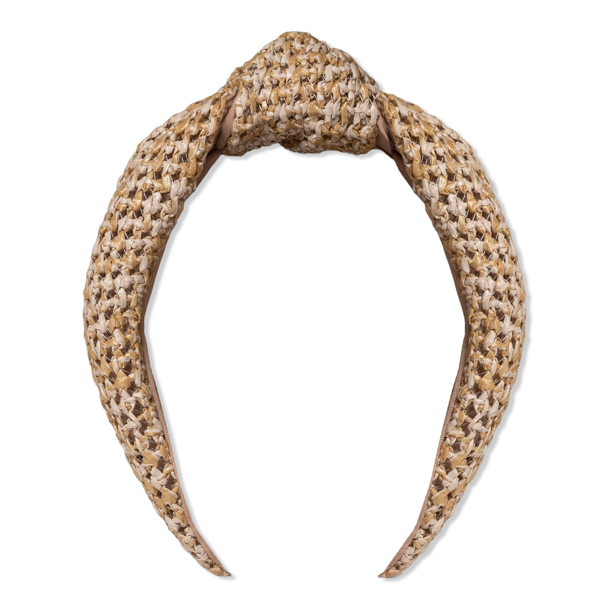 Locks & Mane Woven Raffia Headband #1