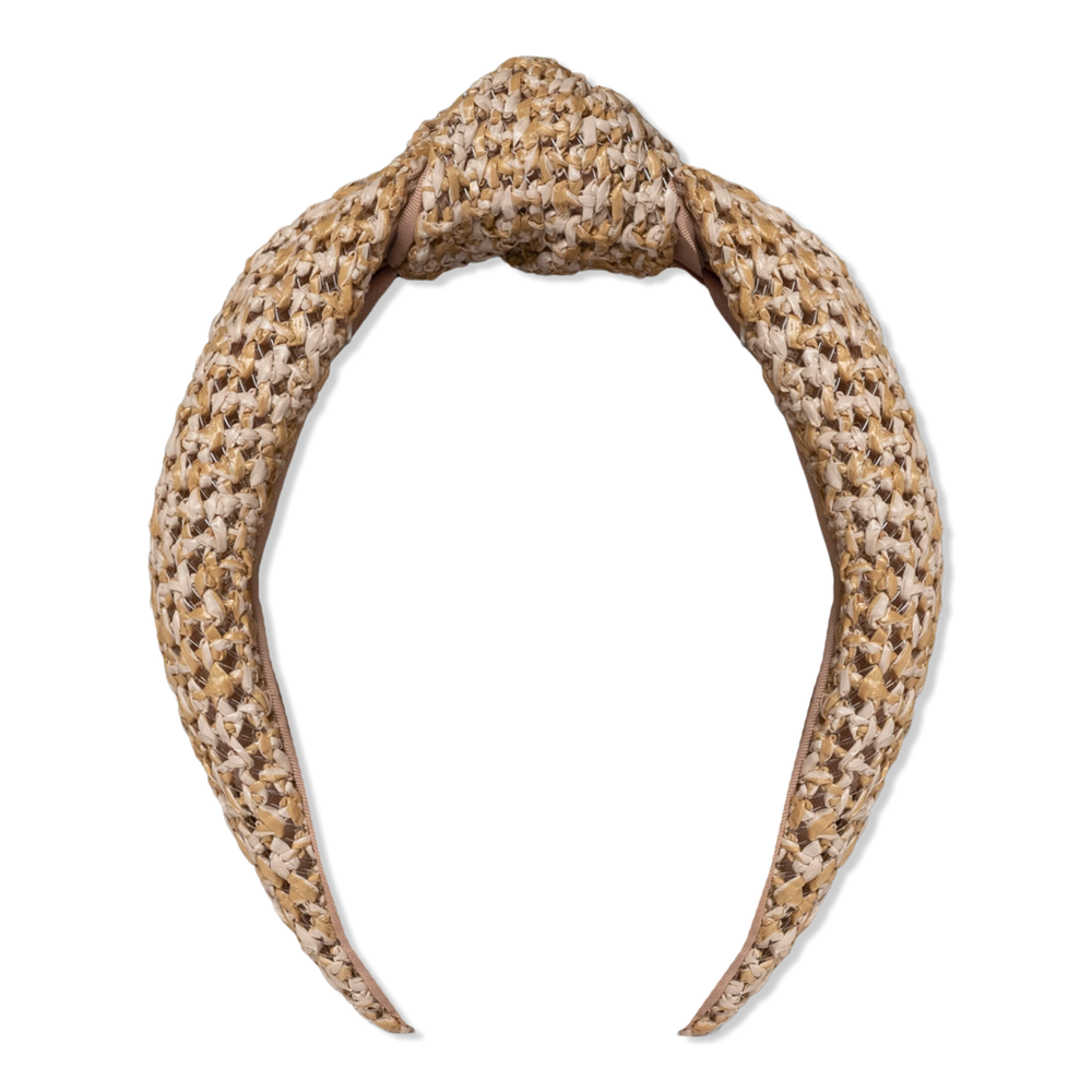 Locks & Mane Woven Raffia Headband