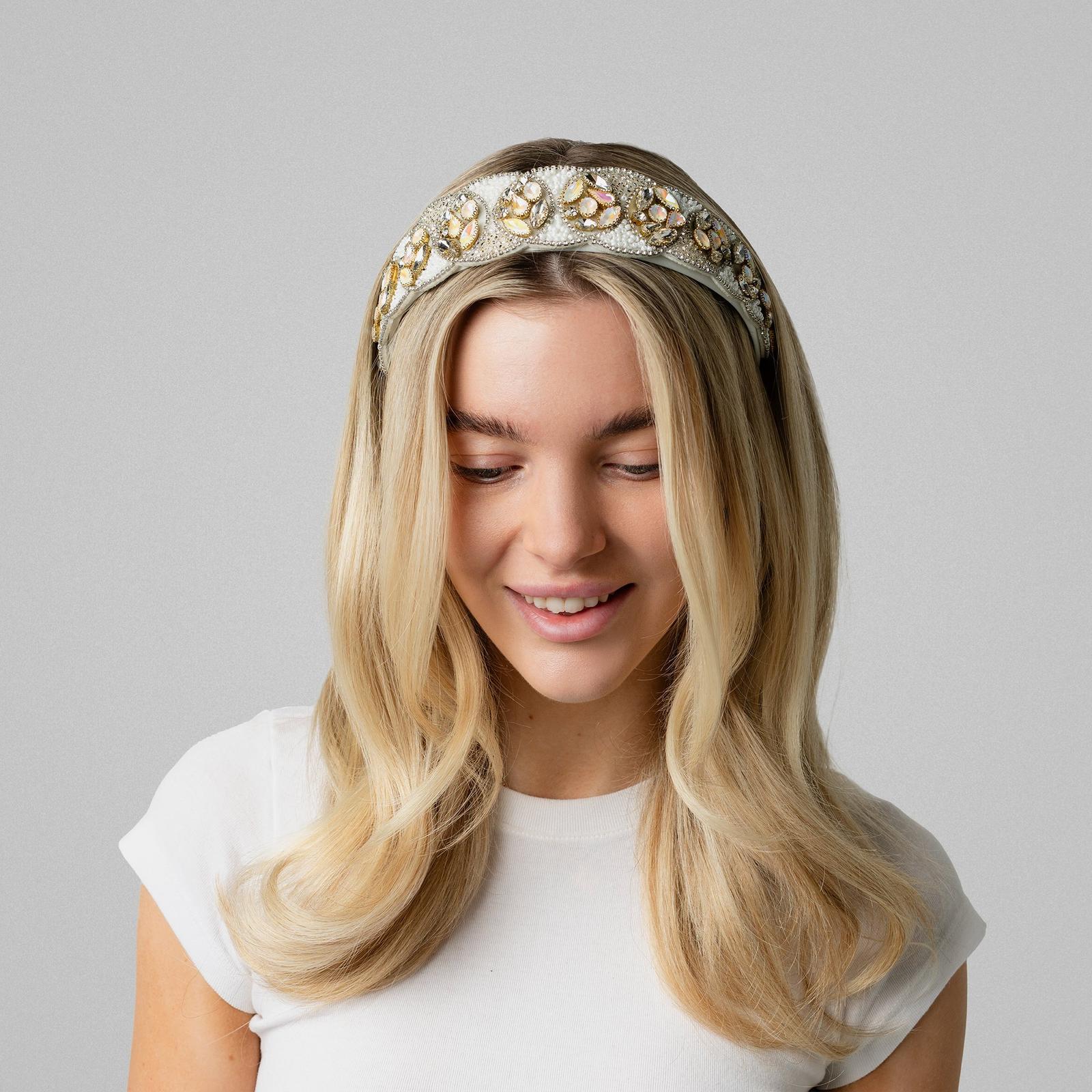 Beaded Jewel Headband