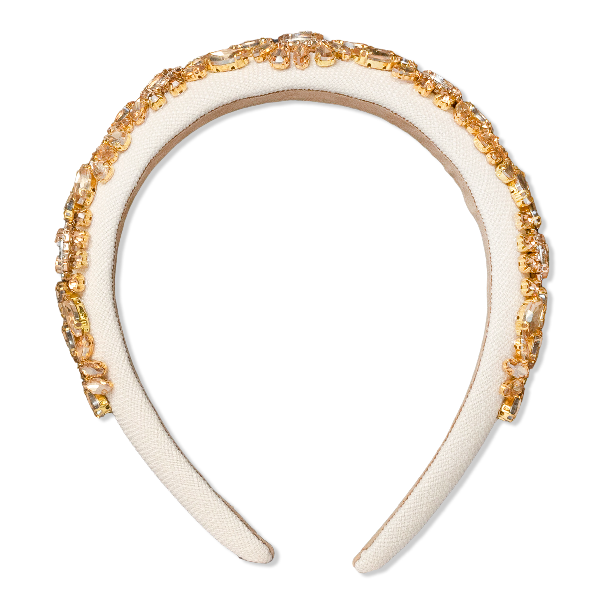 Locks & Mane Amber Jewel Floral Headband #1