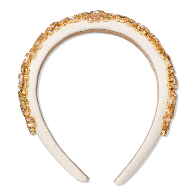 Locks & Mane Amber Jewel Floral Headband