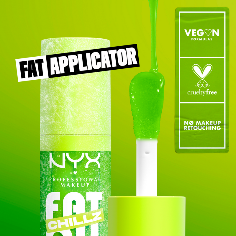 NYX Professional Makeup - Kiwi Freeze Fat Oil Lip Drip Chillz