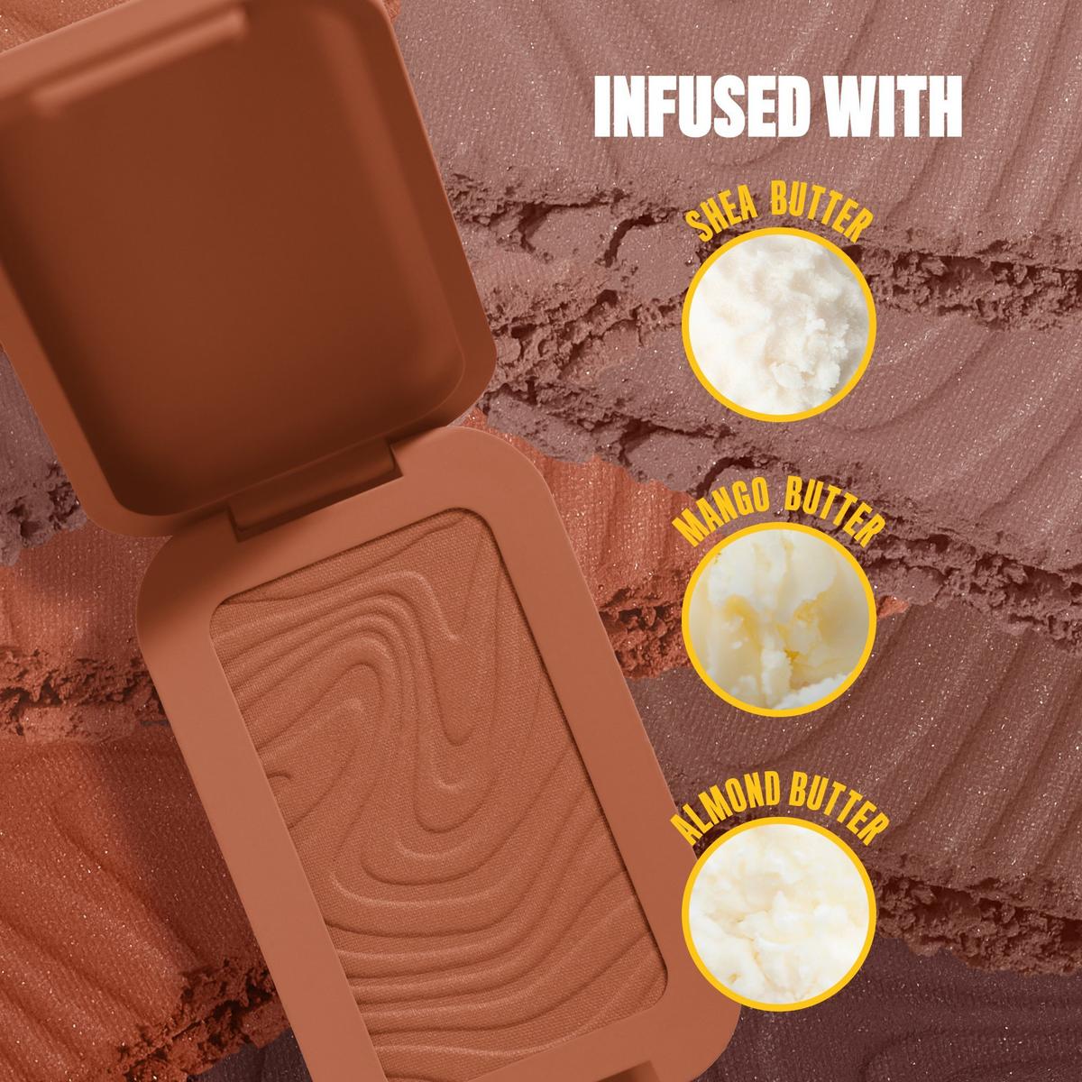 Buttermelt Pressed Powder Natural Finish Bronzer - Butta Ballin'