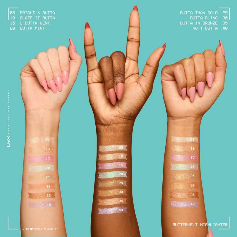NYX Professional Makeup Buttermelt Highlight #7