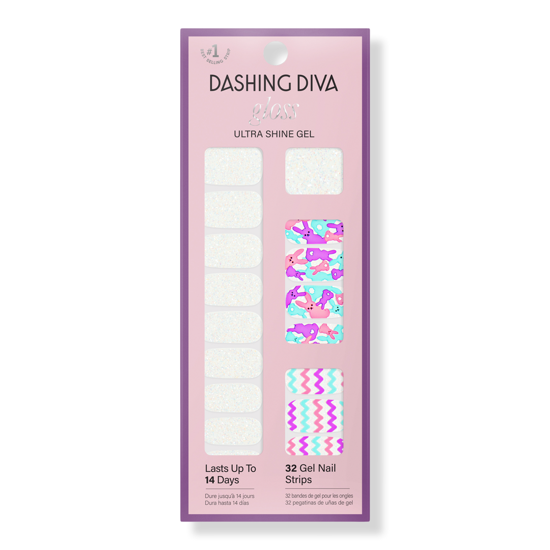 Dashing Diva Gloss Ultra Shine Gel Nail Strips, Hip Hop #1