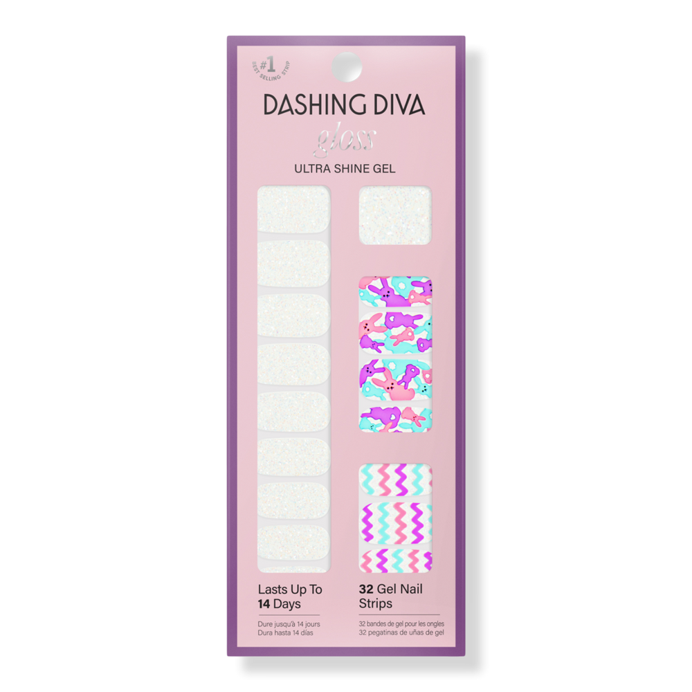 Dashing Diva Gloss Ultra Shine Gel Nail Strips, Hip Hop