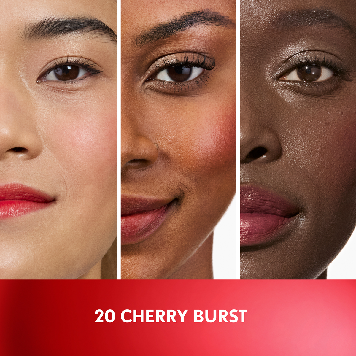 Clean Fresh Jelly Water Lip & Cheek Tint - Cherry Burst