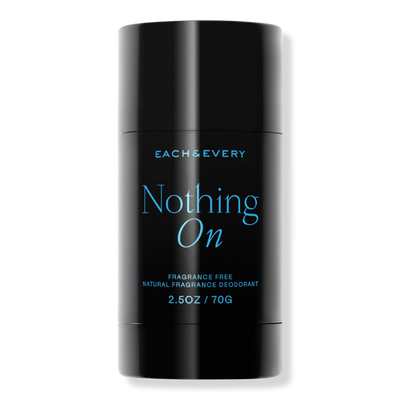 Each & Every Nothing On Fragrance Free Natural Fragrance Deodorant