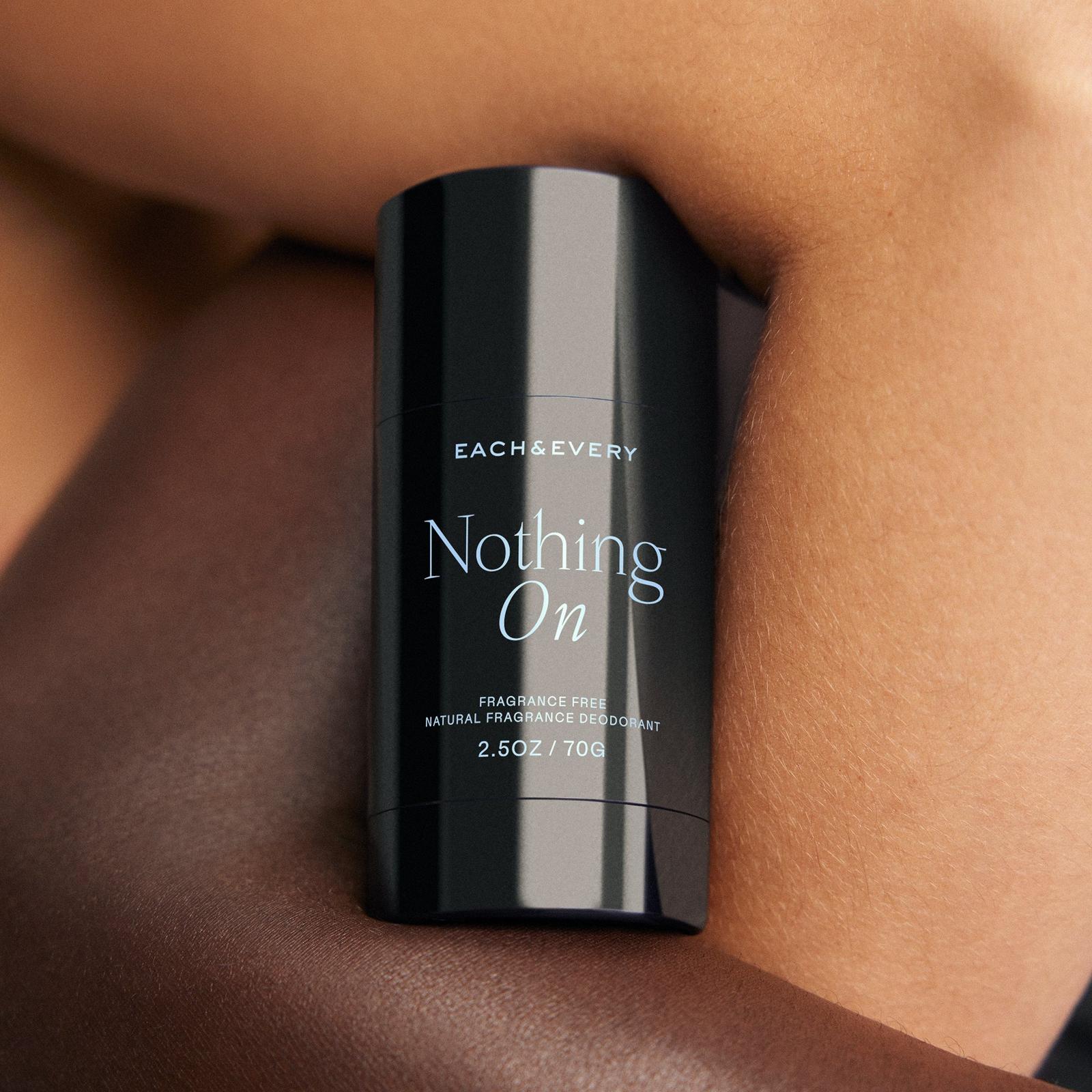 Nothing On Fragrance Free Natural Fragrance Deodorant