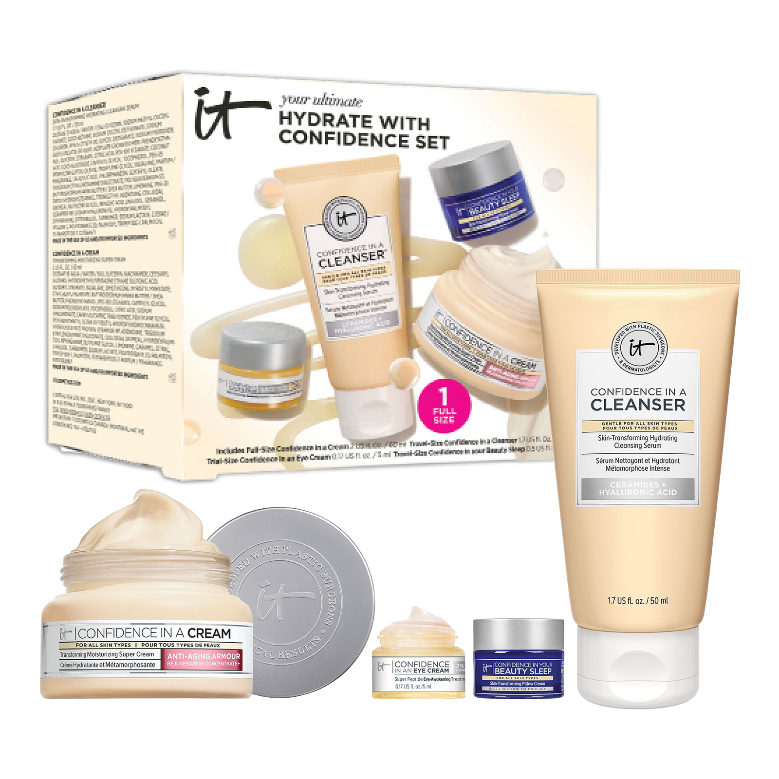 Hydrate with Confidence Anti-Aging Skincare Set