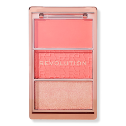 Revolution Beauty Blush Icon Palette - Authentic Peach
